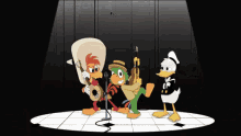 Donald Duck Panchito Pistoles GIF - Donald Duck Panchito Pistoles Jose Carioca GIFs