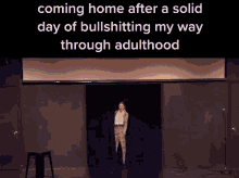 Adulting Coming Home GIF - Adulting Coming Home A Solid Day GIFs