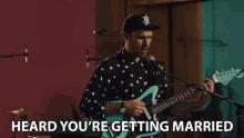 Heard Youre Getting Married James Vincent Mcmorrow GIF - Heard Youre Getting Married James Vincent Mcmorrow Get Low GIFs