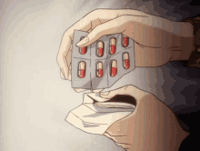 Anime Medicine GIF - Anime Medicine Popping Pill GIFs
