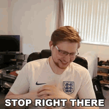 Stop Right There Ollie Dixon GIF - Stop Right There Ollie Dixon Pause It GIFs