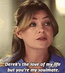Greys Anatomy Meredith Grey GIF - Greys Anatomy Meredith Grey Youre My Soulmate GIFs