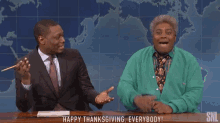 Thanksgiving Happy Thanksgiving GIF - Thanksgiving Happy Thanksgiving Michael Che GIFs
