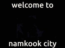 Welcome To Namkook City Bts GIF - Welcome To Namkook City Namkook City GIFs