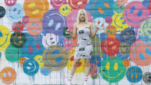 smiley wall alexi blue leaving you on read smiley graffiti smiles on the wall