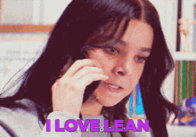 Lean I Love Lean GIF - Lean I Love Lean Hailee Steinfeld GIFs