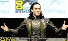 Freedom Loki GIF - Freedom Loki GIFs