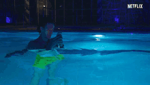 texting addicted to phone on the phone swimming pool the app