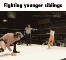sibling wrestling siblings day