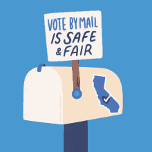 Vote By Mail Is Safe And Fair Ca Recall GIF - Vote By Mail Is Safe And Fair Ca Recall Voting GIFs