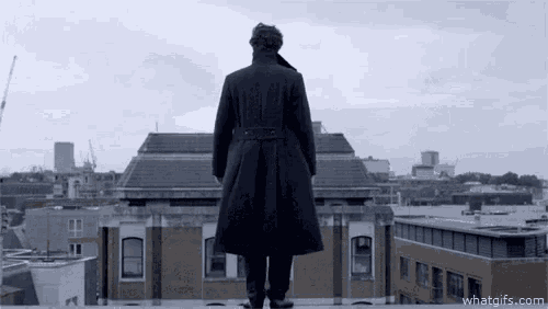 Sherlock Jump GIF - Sherlock Jump Fall - Discover &amp; Share GIFs