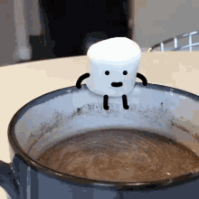 Marshmallow Hot Cocoa GIF - Marshmallow Hot Cocoa Hot Chocolate GIFs
