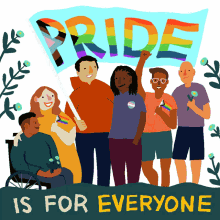 pride is for everyone pride queer lgbtqia lgbtq
