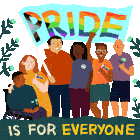 Pride Is For Everyone Queer Sticker - Pride Is For Everyone Pride Queer Stickers