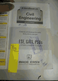 For Sky Civil Engineering Book GIF - For Sky Civil Engineering Book Made Easy Publications GIFs