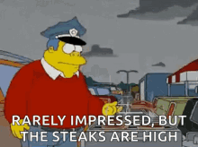 Simpsons Steak GIF - Simpsons Steak Homer GIFs
