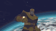 Thanos Infinity Gauntlet GIF - Thanos Infinity Gauntlet Infinity Stones GIFs