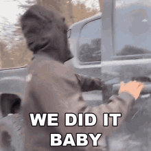 We Did It Baby Rich Rebuilds GIF - We Did It Baby Rich Rebuilds You Made Honey GIFs