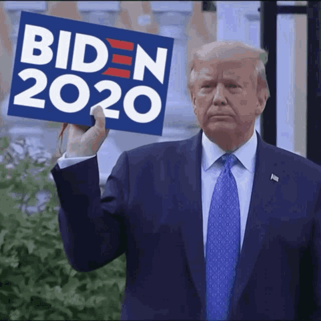 Trump Biden GIF - Trump Biden Sign GIFs