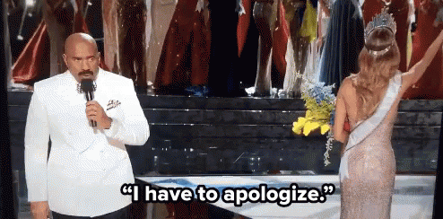 Steve Harvey Apologize GIF - Steve Harvey Apologize Miss Universe -  Discover & Share GIFs