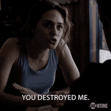 You Destroyed Me Angry GIF - You Destroyed Me Destroyed Angry GIFs