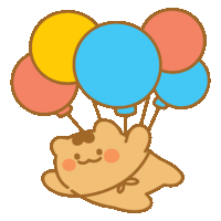 Mouse  Cute Sticker - Mouse  Cute  Balloon Stickers