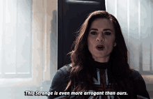 Captain Carter This Strange Is Even More Arrogant That Ours GIF - Captain Carter This Strange Is Even More Arrogant That Ours Hayley Atwell GIFs