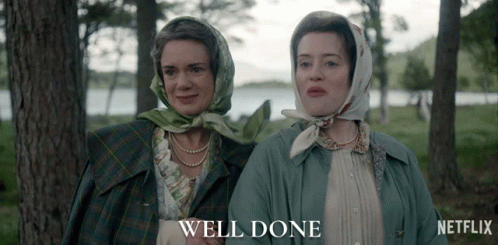 Well Done Claire Foy GIF - Well Done Claire Foy Queen Elizabeth Ii GIFs