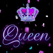 queen crown holographic