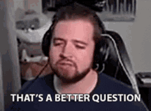 Thats A Better Question Good Question GIF - Thats A Better Question Good Question I Like That Question GIFs