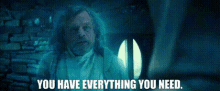 Star Wars Luke Skywalker GIF - Star Wars Luke Skywalker You Have Everything You Need GIFs