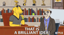 That Is A Brilliant Idea Good Idea GIF - That Is A Brilliant Idea Good Idea Good Thinking GIFs