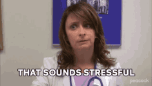 That Sounds Stressful 30rock GIF - That Sounds Stressful 30rock That Sounds Tough GIFs
