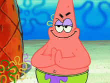 plotting evil patrick spongebob squarepants plotting evil patrick spongebob squarepants