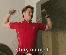Story Merged Git Merge GIF - Story Merged Git Merge Merge Request GIFs