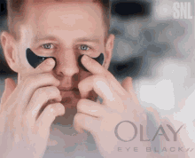Olay Eye Black Jj Watt GIF - Olay Eye Black Jj Watt Saturday Night Live GIFs