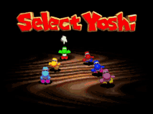 Select Yoshi Yoshis Story GIF - Select Yoshi Yoshis Story Yoshi GIFs
