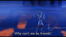 Why Cant We Be Friends GIF - Chubb Chubbs Meeper Why Cant We Be Friends GIFs