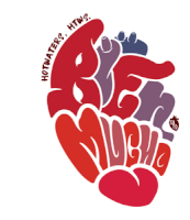 Bien Mucho Heart Sticker - Bien Mucho Heart Corazon Stickers