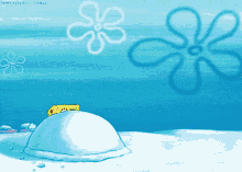 spongebob snowball fight snowball patrick patrick star