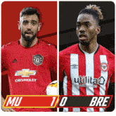 Manchester United F.C. (1) Vs. Brentford F.C. (0) Half-time Break GIF - Soccer Epl English Premier League GIFs