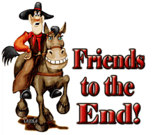 friends best friends friends forever friends to the end horse