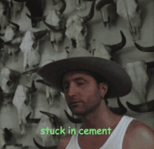 Stuck In Cement Stuck In The Moment GIF - Stuck In Cement Stuck In The Moment Trapped GIFs