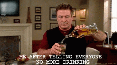 Me After Telling Everyone No More Drinking GIF - No Drinking No More Drinking No More Alcohol GIFs