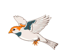 Ikgai Bird Sticker - Ikgai Bird Stickers