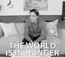 The World Is In Danger Risk GIF - The World Is In Danger Risk Threat GIFs