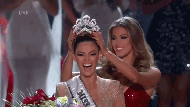 Miss Universe Miss Universe2017crowning Moment GIF - Miss Universe Miss  Universe2017Crowning Moment - Discover &amp; Share GIFs