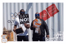 Say No To Doping Friendship GIF - Say No To Doping Friendship Duo GIFs