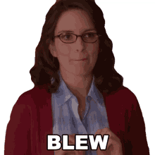 blew liz lemon tina fey 30rock blasting blew liz lemon tina fey 30rock blasting