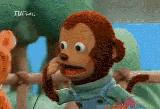 Este Mono Está Sorprendido GIF - Boca Abierta Mono Sorpresa - Discover &amp; Share GIFs